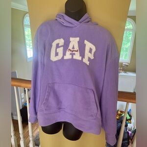 2 piece GAP Brands Lavender Purple Cotton Sweatsuit in Women’s Large